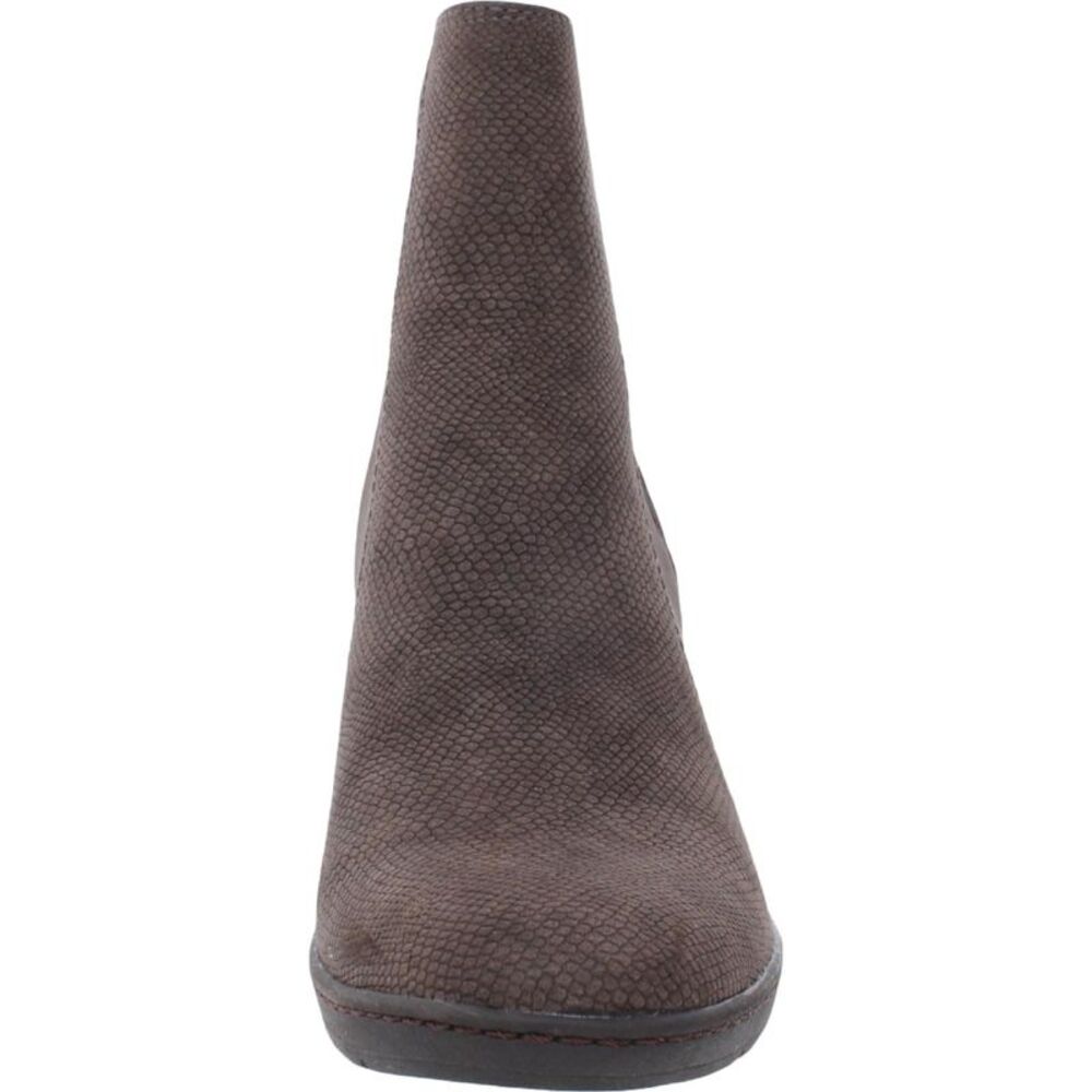 BARETRAPS Womens Beige Posture Plus Dasha Toe Block Heel Slip On Booties 10 M - Picture 2 of 3